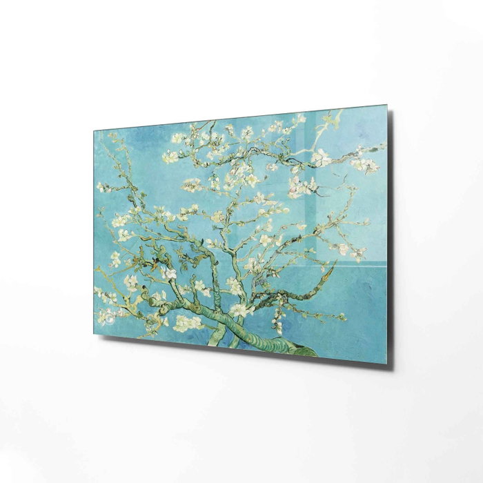 Wallity Cuadro decorativo de vidrio templado Multicolor 70 x 100 cm